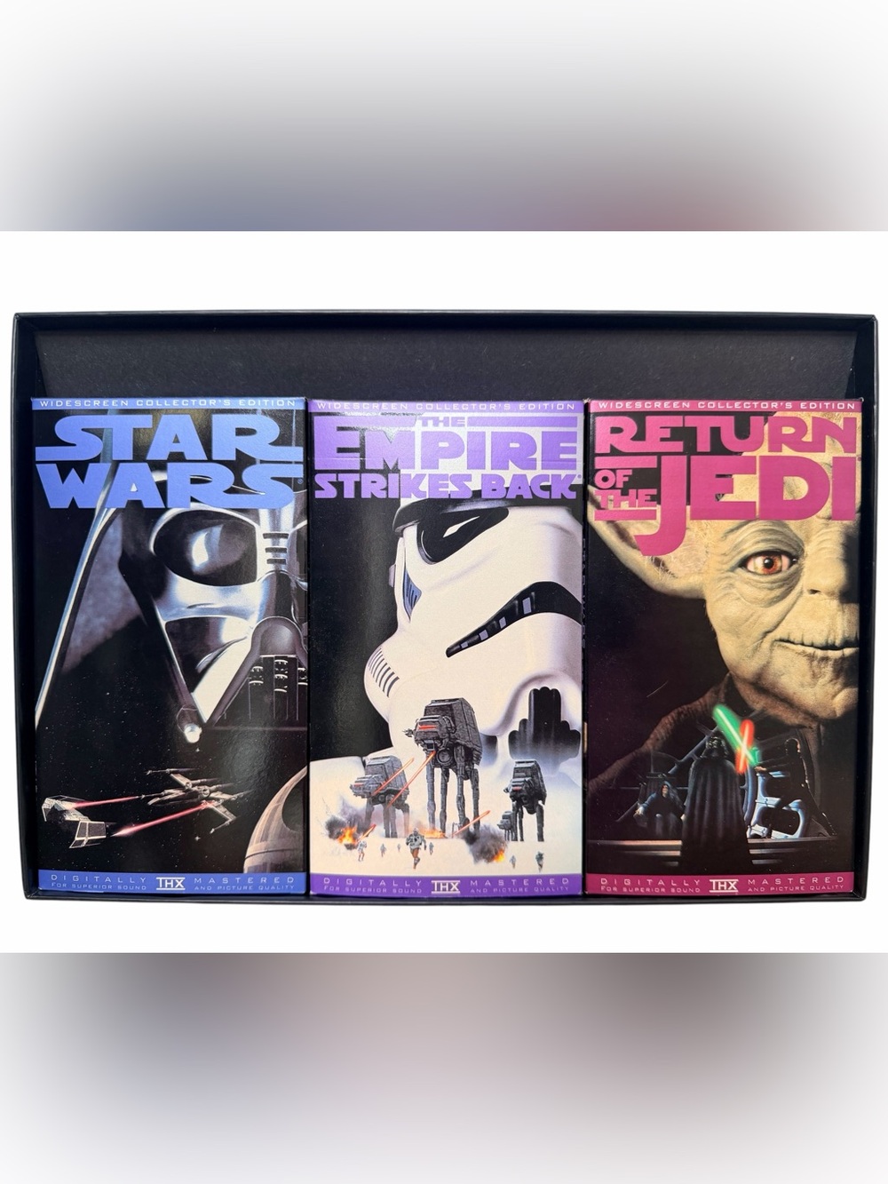 20th Century Fox Star Wars Trilogy
THX Widescreen VHS Box Set
NTSC 1995